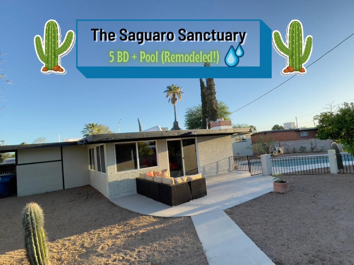 The Saguaro Sanctuary - 5 Bd + Pool, Remodeled! Villa Tucson Exterior photo